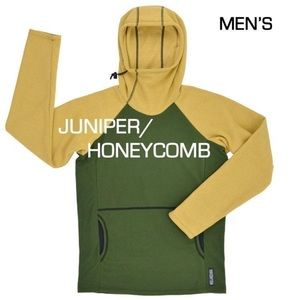 Melanzana micro grid hoodie men’s medium